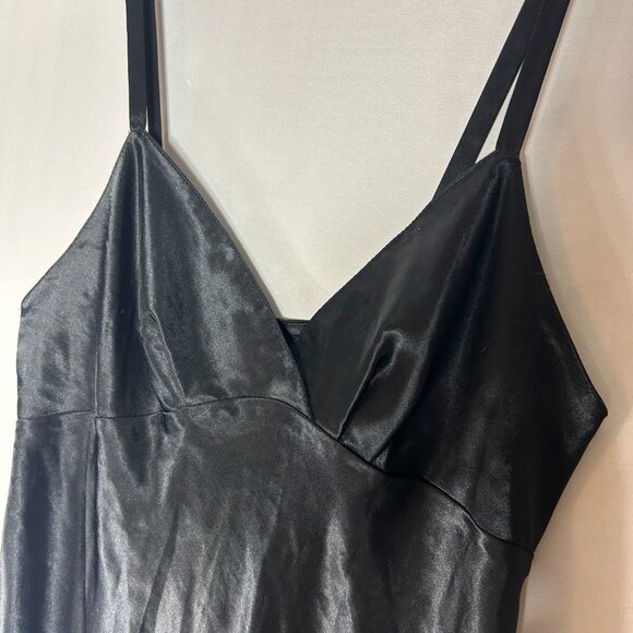 NATORI LADIES SLIP DRESS XS NIGHTGOWN SATIN CREAM VTG MAXI BABYDOLL Long - Picture 5 of 10